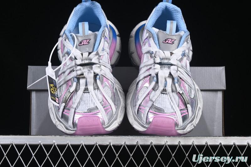 Balenciaga Phantom Sneaker 3XL Trendy Running Shoes with Transparent Heel Strap - W3XCH9145