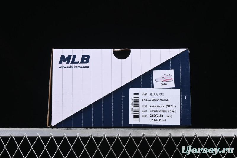 New York Yankees MLB Bigball Chunky Curve Thick Sole Casual Running Shoes - 3ARNSPL4N50PKS