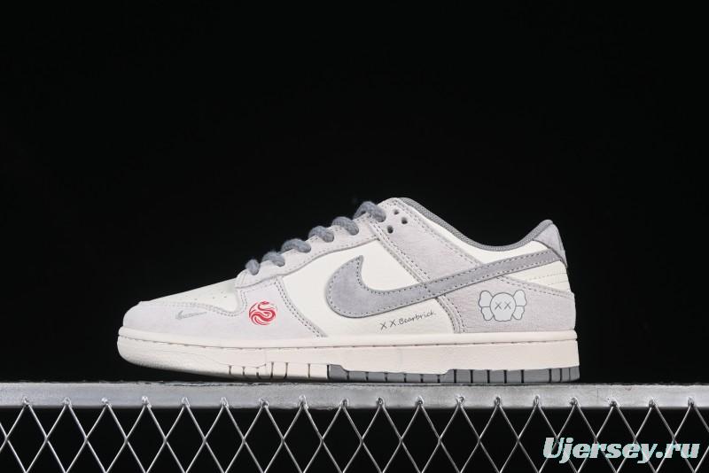 Nike SB Dunk Low KAWS Year of the Snake Collaboration Anniversary Customized Low-Top Casual Skate Shoes - YX5066-250