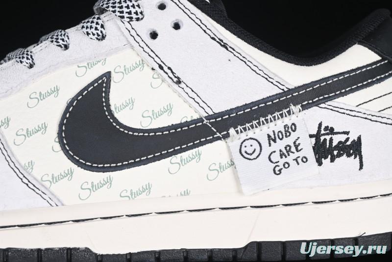 Nike SB Dunk Low Supreme Collaboration Anniversary Custom Low-Top Casual Sneakers - YX5066-220