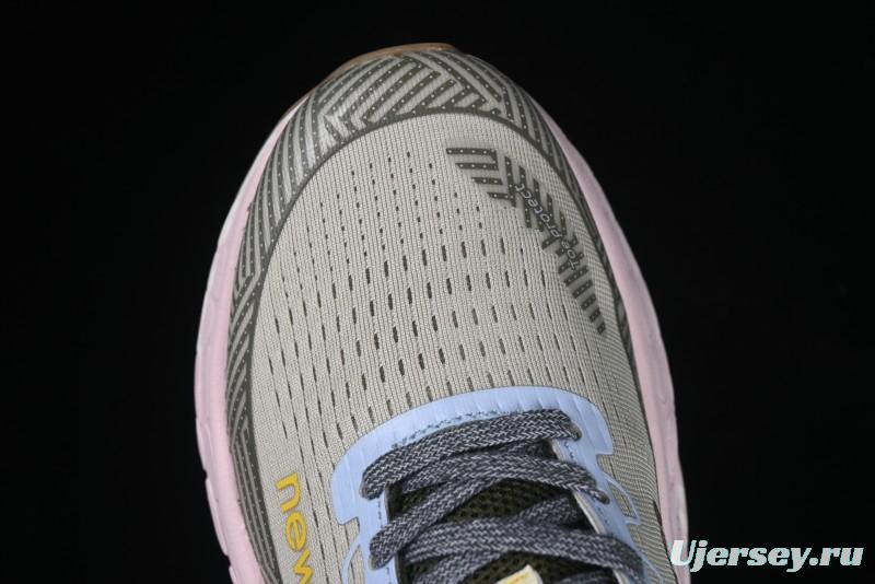 New Balance Fresh Foam X More V3TDS Low-Top Running Shoes with Durable Slip-Resistant Outsole - WTMORUG3
