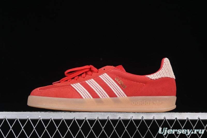 Adidas Originals Gazelle Indoor JI2756 Three Stripes Retro Casual Slip-Resistant Low-Top Sneakers - JI2756