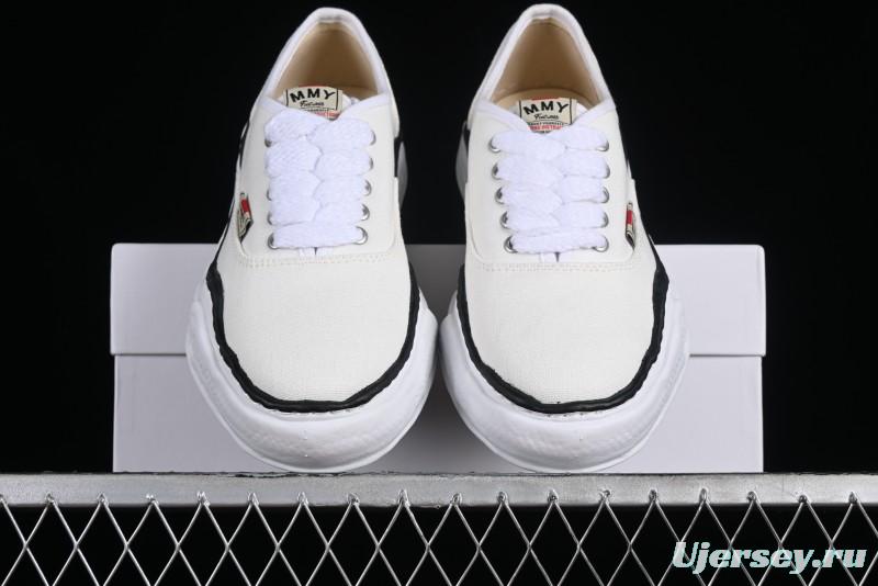 Wayne Original Sole Leather Low Sneaker with Melted Ice Cream Outsole - W.E5