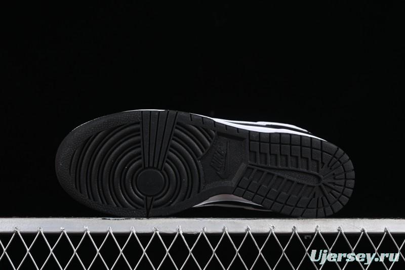 Nike Dunk Low Retro SB Skateboarding Shoes in Black & White - DJ6188-002