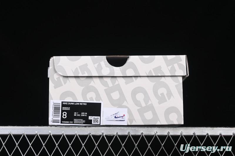 Nike SB Dunk Low The North Face x Supreme Anniversary Custom Low-Top Casual Sneakers - YX5066-232