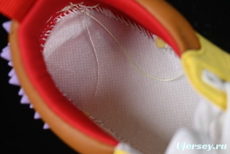 Christian Louboutin Funnyto Flat French Luxury Brand Green Color Block Low Top Sneakers - X.D4