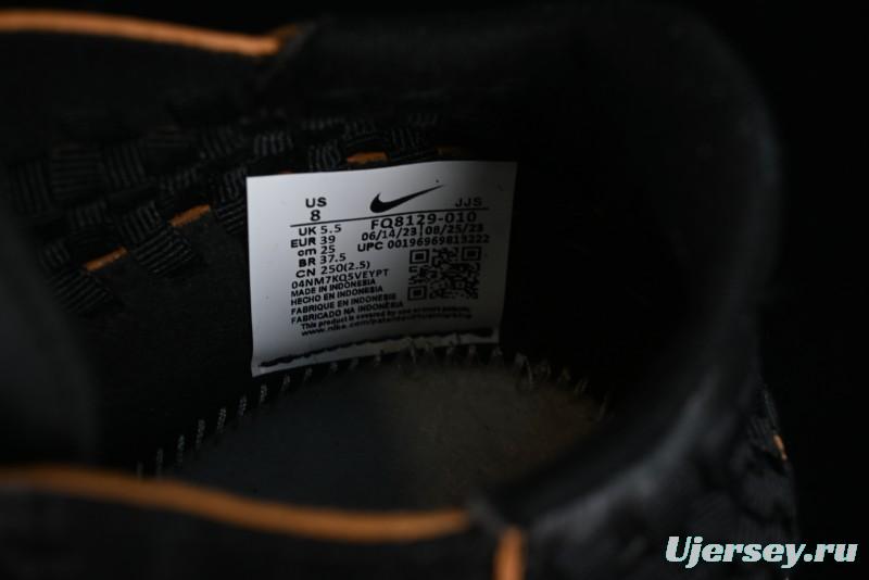 Nike Air Footscape Woven Asymmetrical Woven Slip-Resistant Low-Top Lifestyle Sneakers - FQ8129-010