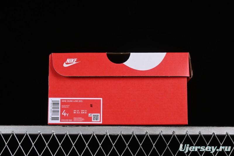 Nike Dunk Low White Dream Garden Black White SB Low Top Casual Skate Shoes - FD1232-001