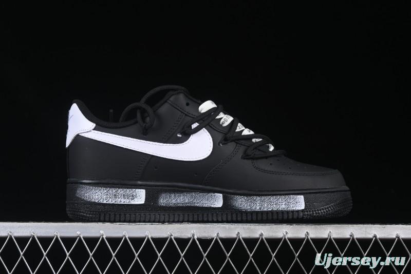 Nike Air Force 1'07 Low High Street Off-White Style Casual Sneakers - ZH0316-059
