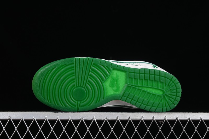 Nike SB Dunk Low LV Collaboration - Beige Green Violent Bear Anniversary High-End Custom Low-Top Casual Skate Shoes - SJ2068-241
