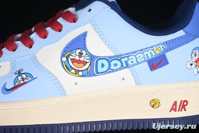 Nike Air Force 1 '07 Low Doraemon Bamboo Copter Casual Sneakers - XL2420-333
