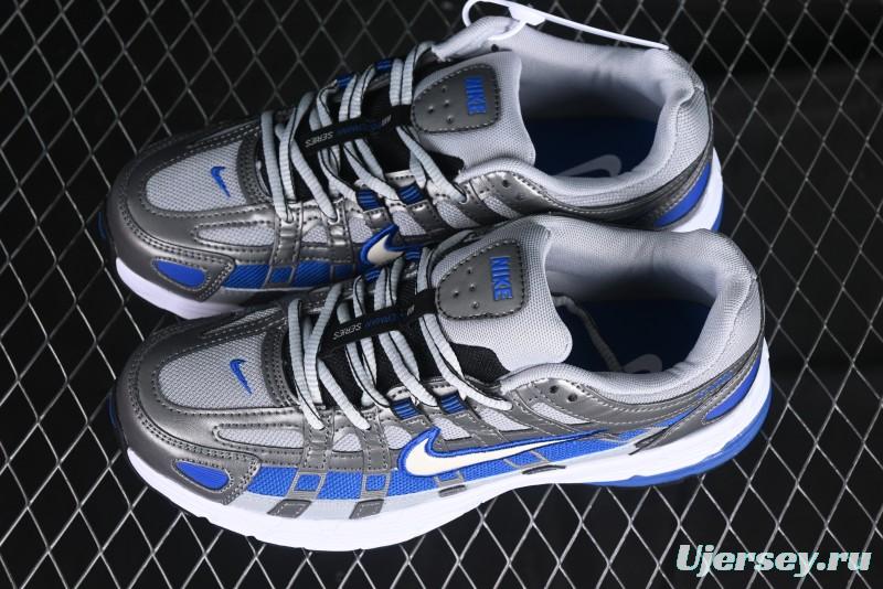 Nike P-6000 PRM Retro Casual Dad Shoes with Layered Design and Lightweight Construction - BV1021-006