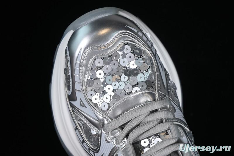 GG-CC Casual Sandals with Asymmetric Design and Cool Functional Style - 70119-3 Silver