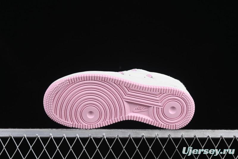Nike Air Force 1 '07 Low Valentine's Day Limited Casual Sneakers with Full-Length Air Cushion - HV5992-111