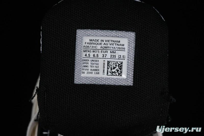 Converse All Star Lift Platform Sneakers with Daisy Stitch Detail - A08731C