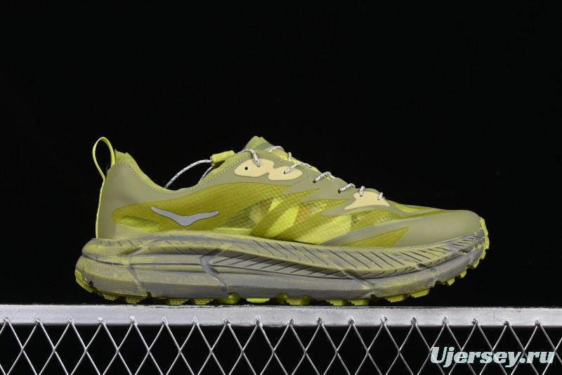 HOKA ONE ONE Satisfy Running Mafate Trail Low Top Cushioned Outdoor Hiking Shoes - 1157050 SLFR