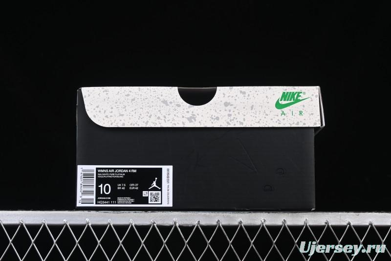 Nike Air Jordan 4 Retro Low Basketball Shoes - HQ3441-111