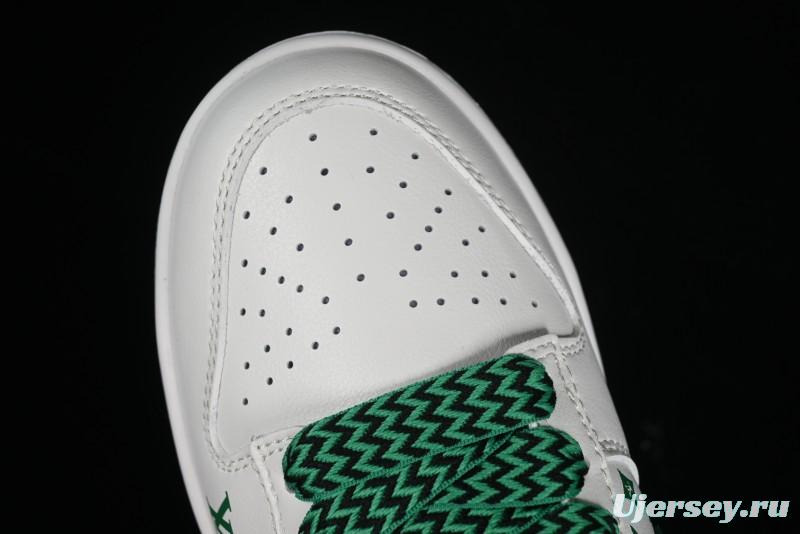 Nike SB Dunk Low LV Collaboration - Beige Green Violent Bear Anniversary High-End Custom Low-Top Casual Skate Shoes - SJ2068-241