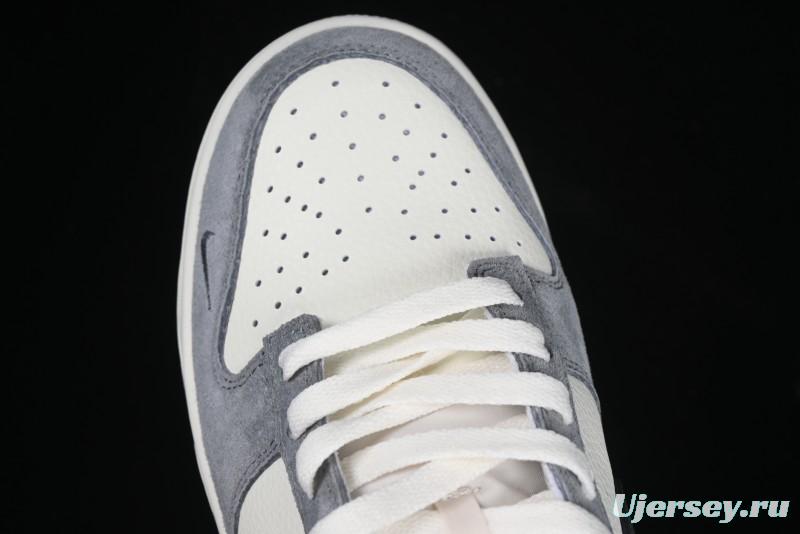 Nike SB Dunk Low The North Face Collaboration Beige Grey Double Swoosh Anniversary Custom Low-Top Casual Skate Shoes - DJ2024-067