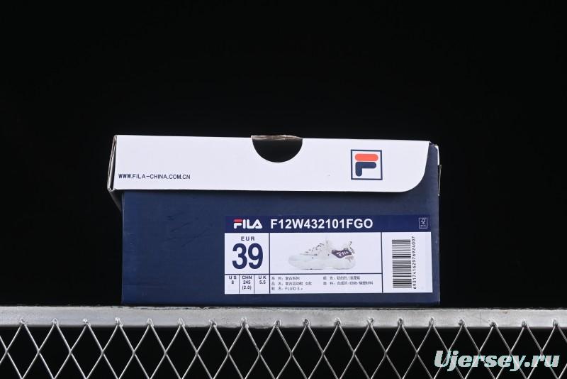 Fila Fusion Retro Mars Running Shoes with Lace-Up Design and Cushioned Sole - F12W432101FGO