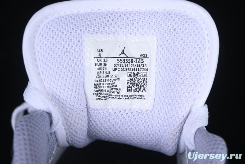 Nike Air Jordan 1 Low AJ1 Haze Purple Casual Sneakers - 553558-145