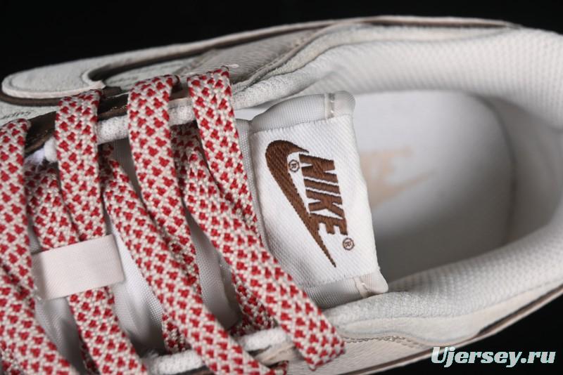 Nike SB Dunk Low Supreme Collaboration Bullet Screen White Check Anniversary High-End Custom Low-Top Casual Skate Shoes - DJ2024-091