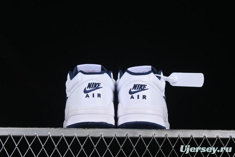 Nike Air Jordan Stadium 90 AJ Casual Sneakers with Midfoot Mesh Panels and Shark Tooth Design - HJ4406-100