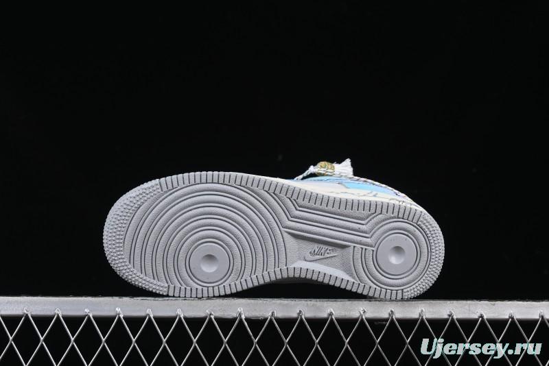 Nike Air Force 1 '07 Low YunYuJian CNY Year of the Snake Limited Edition Casual Sneakers - DX2678-222