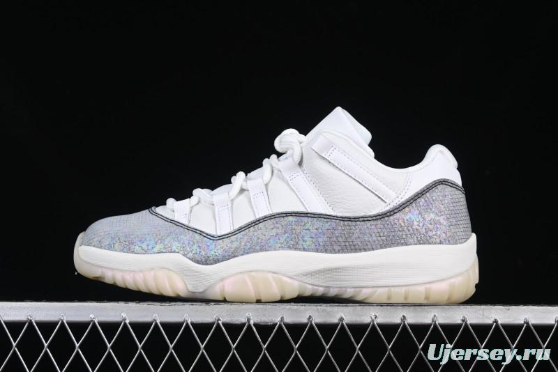 Nike Air Jordan 11 Low CNY Snake Year Limited Edition Tear-Away Basketball Shoes - HQ7000-001