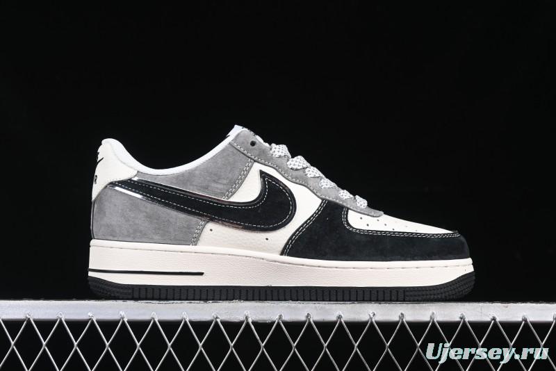 Nike Air Force 1'07 Low The North Face Collaboration Black Beige Grey Casual Sneakers - XZ6188-976