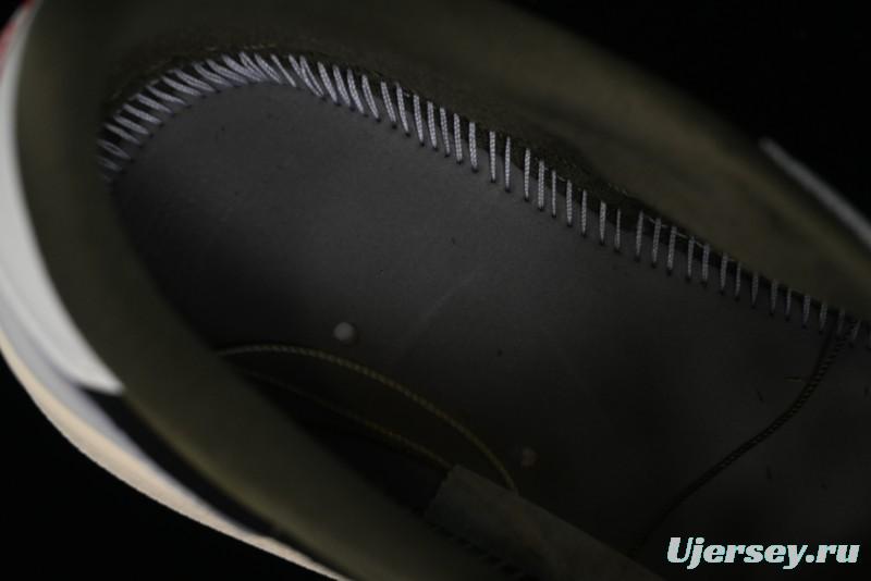 Nike Travis Scott x Air Jordan 1 Low OG AJ1 Reverse Swoosh Sneakers - DM7866-200