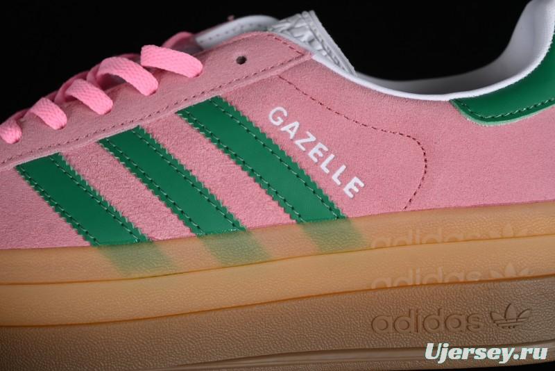 Adidas Originals Gazelle Bold IE0420 Low-Top Slip-Resistant Wear-Resistant Casual Sneakers - IE0420