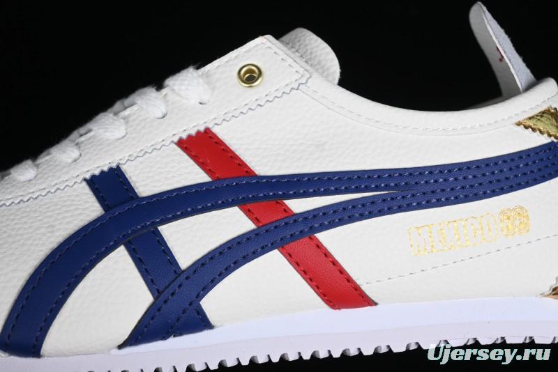 Onitsuka Tiger Mexico 66 Low-Top Leather Sneakers for Casual Running - D507L-0152