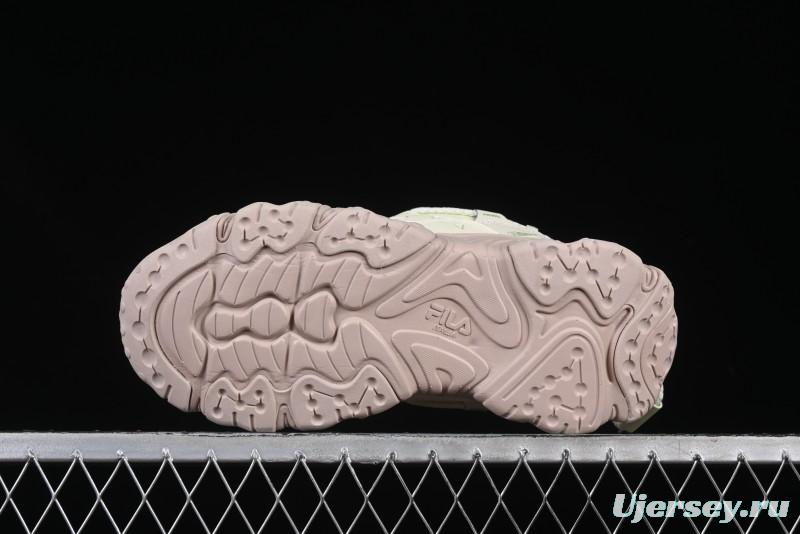 Fila Fusion Retro Mars Running Shoes with Lace-Up Design - F12W432101FAP