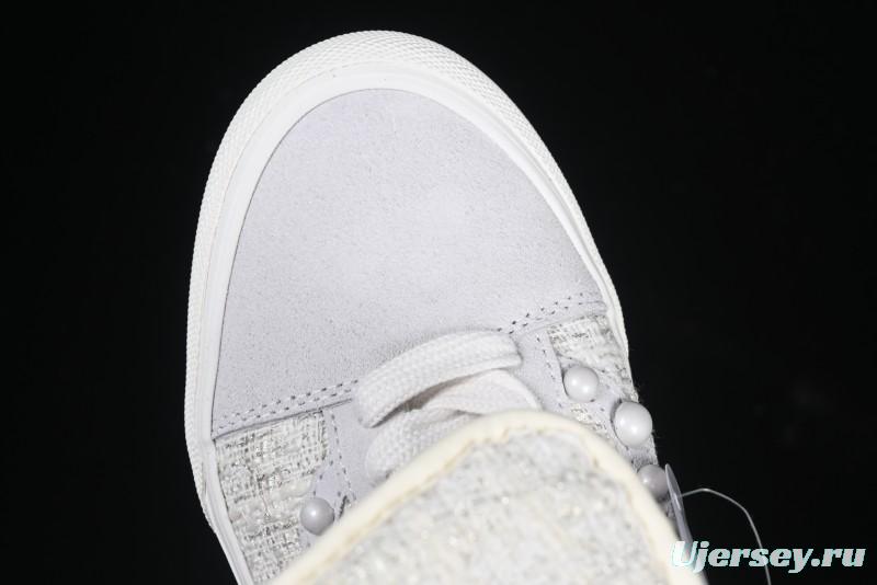 Vans Skool Ext Pearl White Low-Top Casual Skate Shoes - VN000EEMQC5
