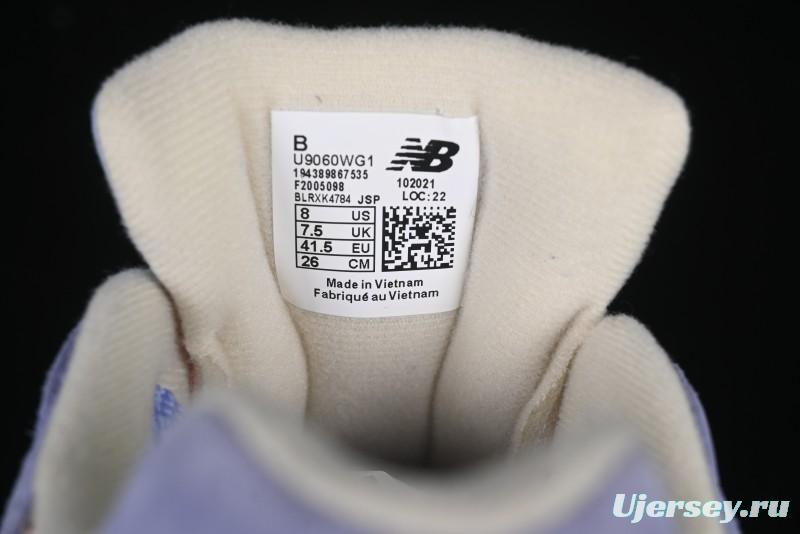 New Balance 9060 Retro Casual Running Sneakers with ABZORB Cushioning Technology - U9060WG1