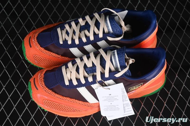 Adidas Bad Bunny Adizero SL 72 Comfortable Low-Top Casual Sneakers - JP8815