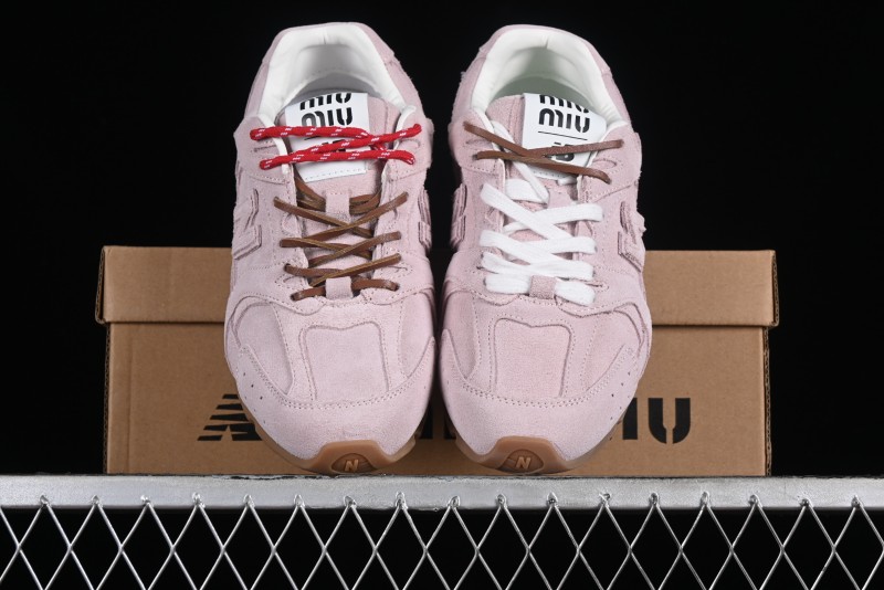 MiuMiu x New Balance 530 Low-Top Classic Retro Casual Running Sneakers in Pink - 530
