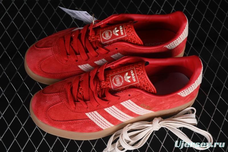 Adidas Originals Gazelle Indoor JI2756 Retro Casual Slip-Resistant Wear-Resistant Low-Top Sneakers