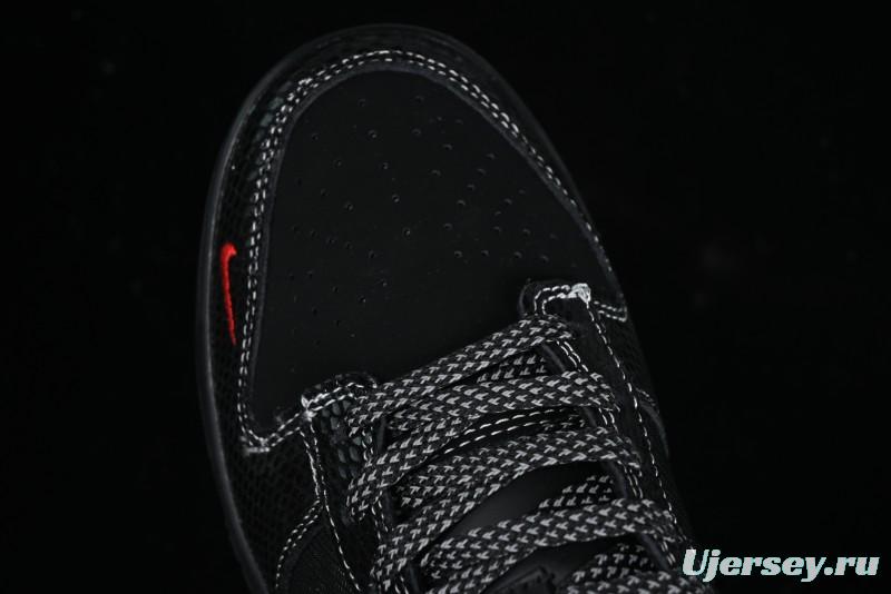 Nike SB Dunk Low Year of the Snake Limited Edition - Black Snake Anniversary High-End Custom Low-Top Casual Sneakers - CH8311-233