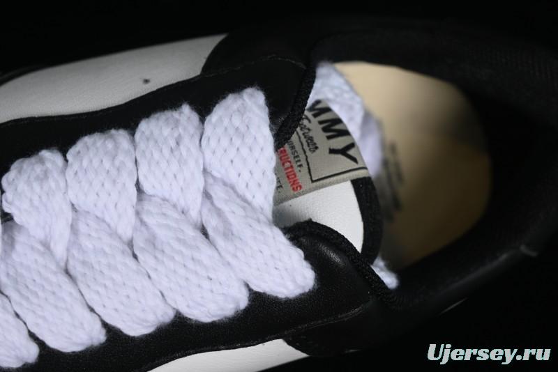 MMY Wayne Original Sole Leather Low Sneaker with Deconstructed Ice Cream Sole - W.E5