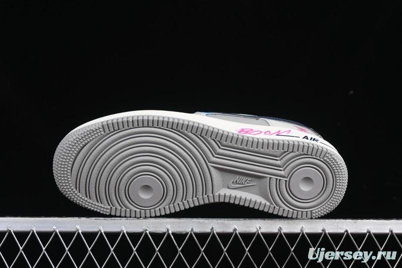 Nike Air Force 1 '07 Low "Jinkesi" League of Legends Series Jinx Custom Low-Top Casual Sneakers for Autumn Winter - XL2321-222