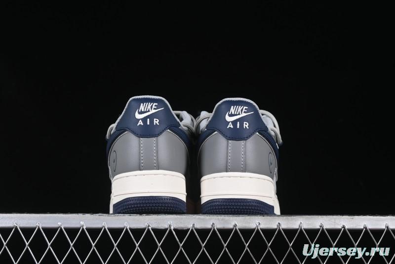 Nike Air Force 1 '07 Low Lightning Collaboration Cement Grey Drawstring Casual Sneakers - SJ1198-111