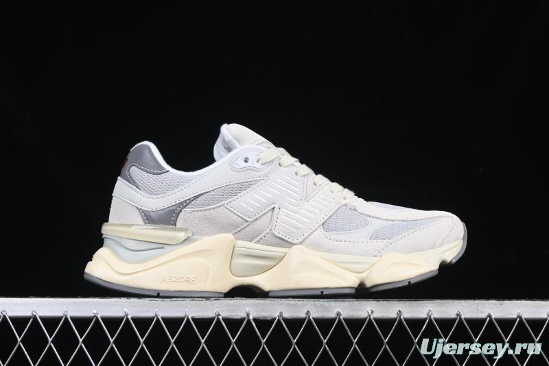 New Balance 9060 Retro Casual Running Shoes with ABZORB Cushioning - U9060LNY