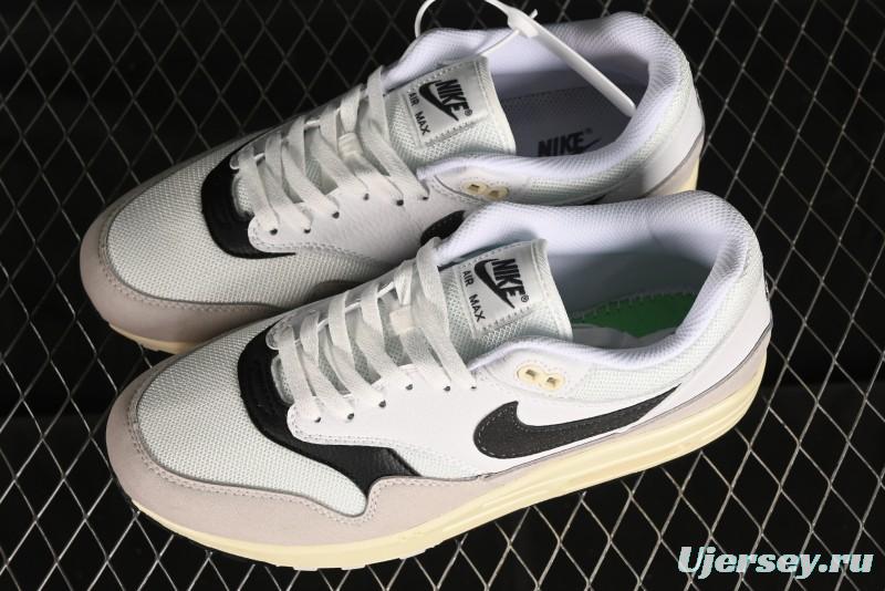 Nike Air Max 1 Retro Running Shoes with Half-Sole Air Cushion - HJ3498-007