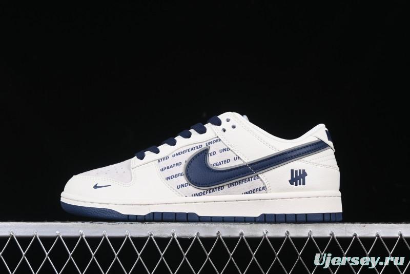 Nike SB Dunk Low UN Collaboration - Dark Blue Anniversary High-End Custom Low-Top Casual Sneakers - XX2026-666