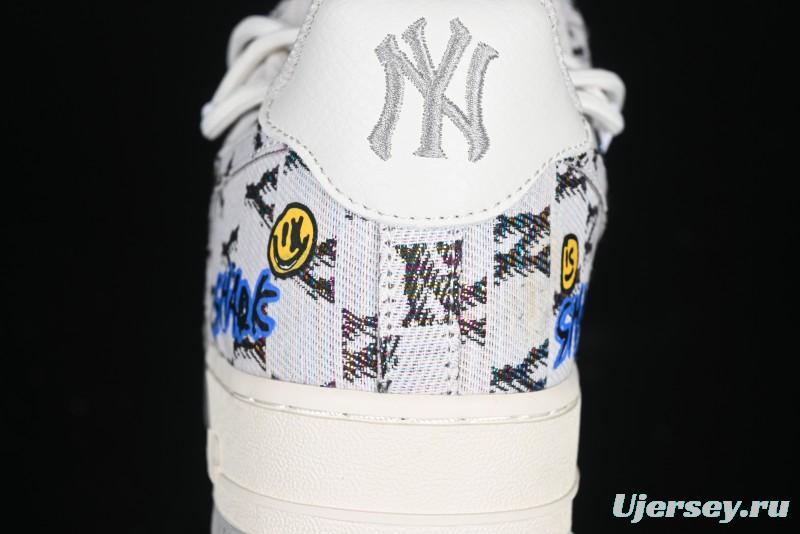 Nike Air Force 1'07 Low Hip Hop MLB Casual Lace-Up Sneakers - BD0077-333