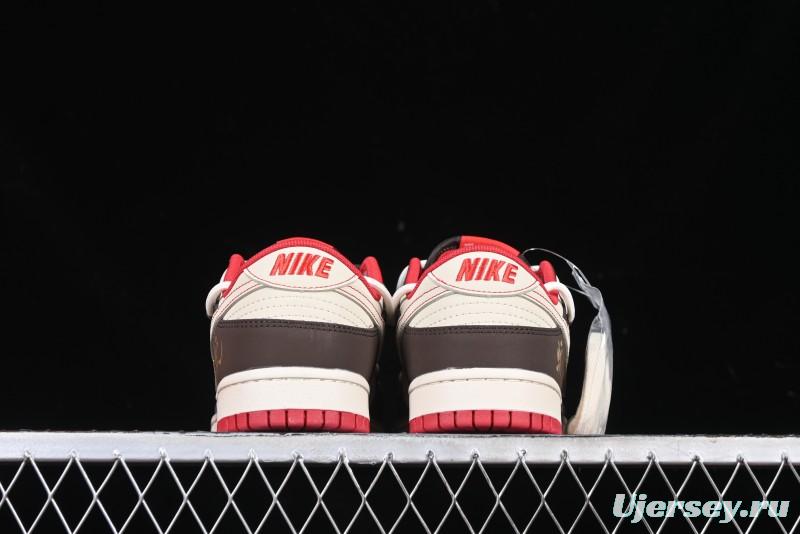 Nike SB Dunk Low Year of the Snake Anniversary Custom Low-Top Casual Skate Shoes - YX5066-268