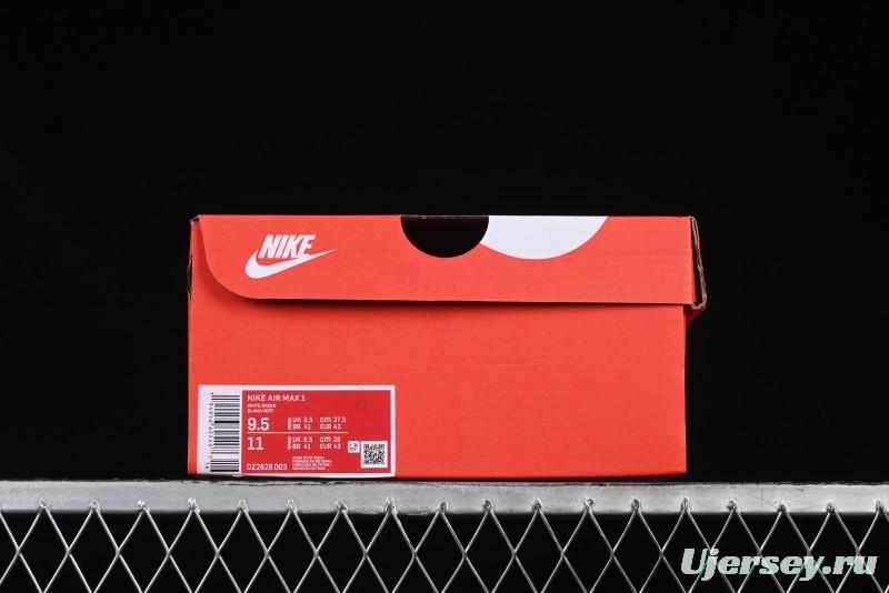 Nike Air Max 1 Retro Running Shoes with Half-Sole Air Cushion - DZ2628-003