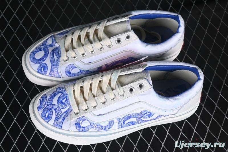 Vans Old Skool Year of the Snake Limited Edition Low-Top Casual Skate Shoes - VN000D57CDA